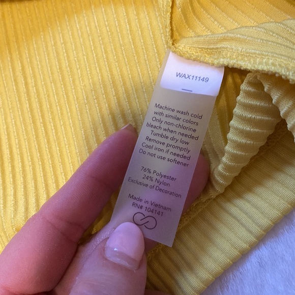 Calia by Carrie underwood small yellow tank top women - Picture 8 of 8